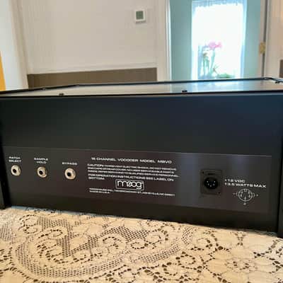 Moog 16 Channel Vocoder Bode Reissue 2020 - Black image 3