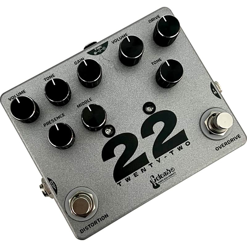 Colombo Audio Electronics 22 Overdrive/Distortion boutique guitar pedal image 1