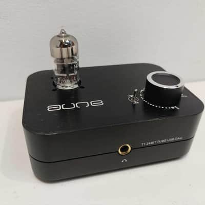 Aune T1 USB DAC Headphone Tube Amplifier - Black image 2