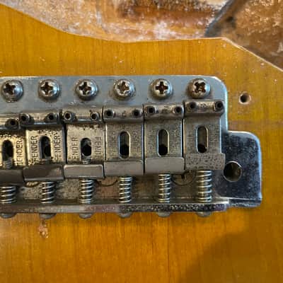 1982 Fender Fullerton AVRI Stratocaster Body – Aug 17, 1982 – Early American Vintage Reissue Jack Cup and Tremolo Bridge Assembly image 5