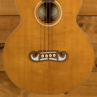 Epiphone El Capitan J-200 Studio Bass | Aged Vintage Natural image 9