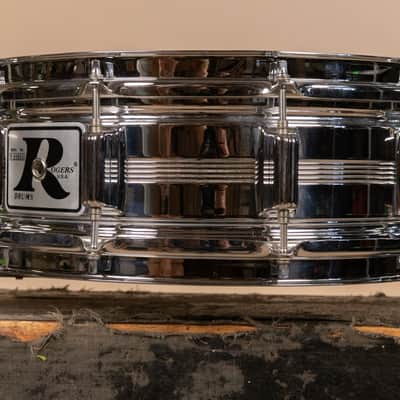 Vintage Rogers 5x14 Big R Dynasonic Snare Drum image 2