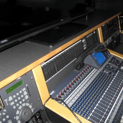 Sound Construction Supply Custom Console Studio Desk - 12U space (6Ux2) Fits DA-7, Yamaha, others? image 10
