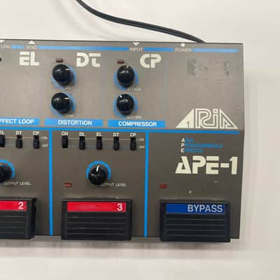 Aria APE-1 Chorus Delay Distortion Compressor Rare Vintage Multi Effects Pedal image 3