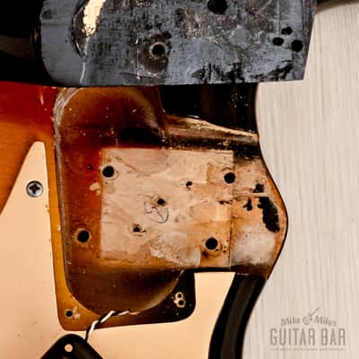 1978 Mosrite Ventures Model Vintage Guitar Sunburst w/ Moseley Vibrato, Case image 15