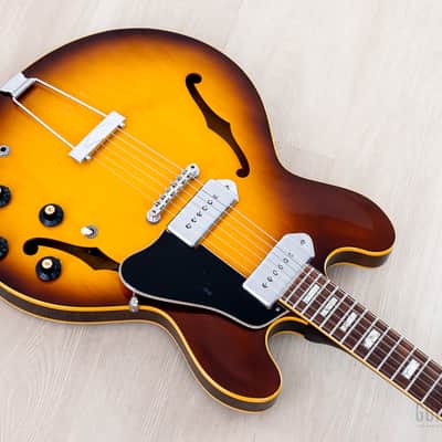 1968 Gibson ES-330 TD Long Neck Vintage Guitar Ice Tea Sunburst, Collector-Grade w/ Case image 9