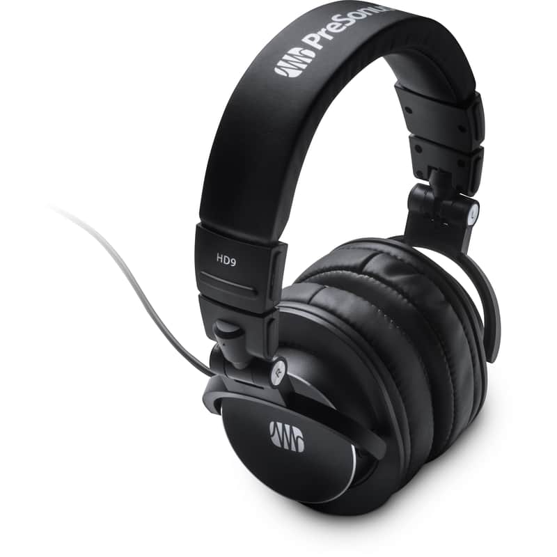 PreSonus HD9 Professional Closed-Back Over-Ear Monitoring Headphones image 2