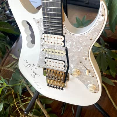 Ibanez JEM7V WH 1998 * Signed by Steve Vai * image 10