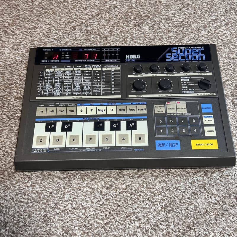 Korg Korg PSS-50 Programmable Super Section Synthesizer / Drum Machine image 1