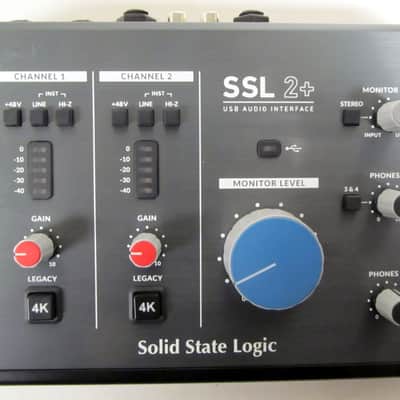 Used Solid State Logic SSL 2+ USB Audio Interface VGC image 2