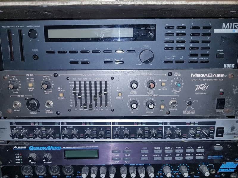 90's PEAVEY MEGA BASS AMP 2x200W Made in USA image 1