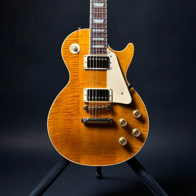 Gibson Les Paul Standard (1993) Trans Amber, flamed top, MINT! image 1