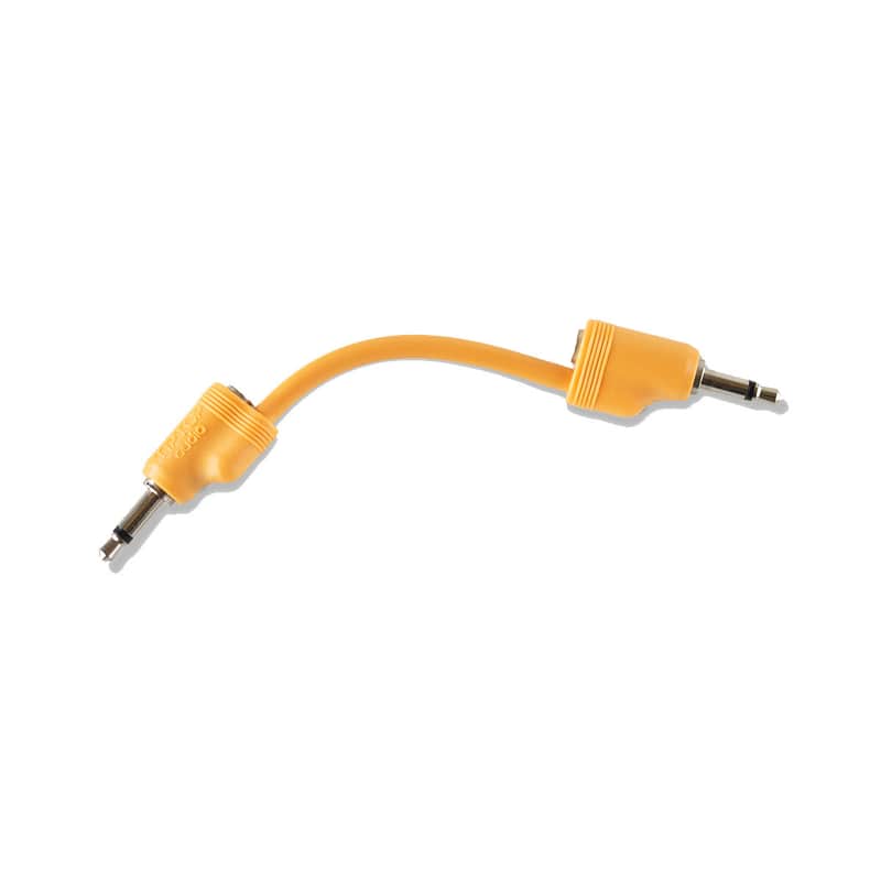 TipTop Audio StackCable 12cm Eurorack Patch Cable (Orange) image 1