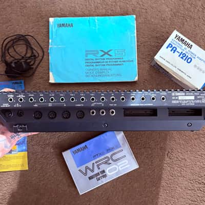 Yamaha RX5 Digital Rhythm Programmer 1986 - Black image 4