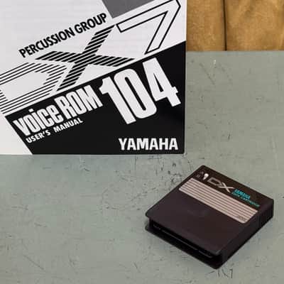 Yamaha VRC-104 Voice Cartridge for DX-7 Synth image 1