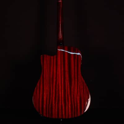 Fender CD-140SCE, Walnut FB, All-Mahogany with Case image 7