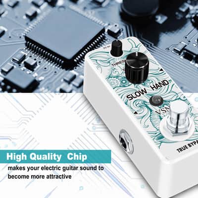 VSN Delay Slow Hand Effect Guitar Pedal for Digital Pedals Electric Guitar Slow Gear Effects Pedal Ture Bypass Mini Size image 4