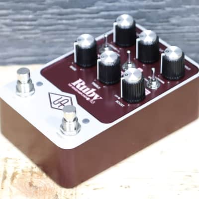 Universal Audio Ruby '63 Top Boost Amplifier UAFX Dual-Engine Effect Pedal w/Box image 5