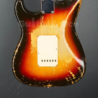 Fender Stratocaster Sunburst Original Vintage 1962 - Sunburst (COD 2181VG) image 14