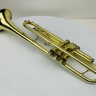 1951 Conn Pan American Trumpet - Raw Brass - EXCELLENT CONDITION image 9