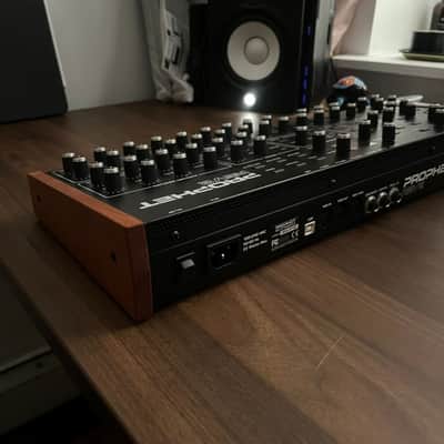 Sequential Prophet Rev2 Desktop 16-Voice Polyphonic Synthesizer 2018 - Present - Black with Wood Sides image 5