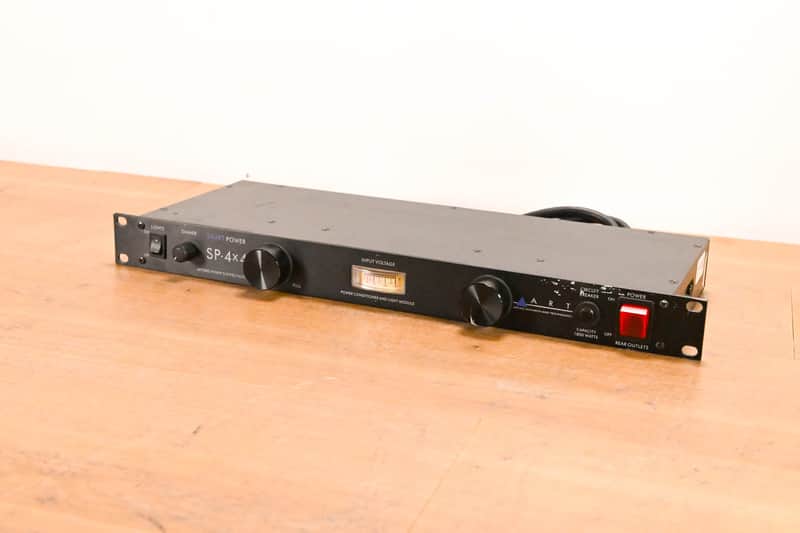 ART SP-4x4 Rackmount 8 Outlet Power Conditioner w/ Voltmeter & Lights CG010DV image 1