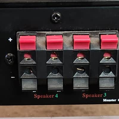 Monster The Monster Cable SS-4 Multi-Speaker Selector 90s - Black image 4
