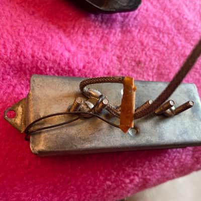 Vintage 1952 Gibson P90 P-90 + IRC wiring harness for Les Paul goldtop jr Junior es-150 es-125 130 135 archtop image 6
