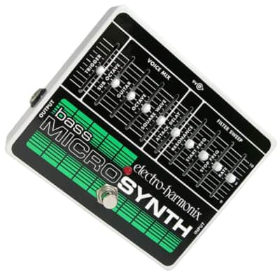Electro-Harmonix Bass Micro Synth 55mA Analog Pedal with Adjustable Synth and 4 Voice Mixer image 5
