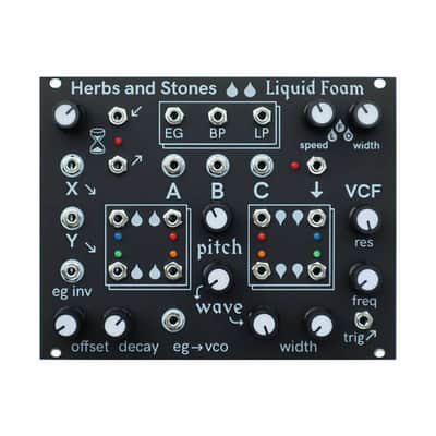 Herbs and Stones Eurorack Liquid Foam - Modular Monophonic Analog Groovebox [Three Wave Music] image 2