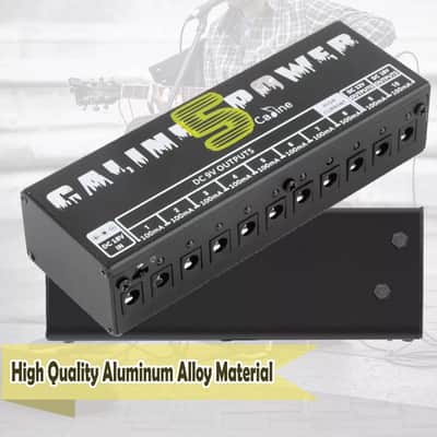 Guitar Caline Pedal Board Power Supply 10 Output 9V 12V 18V Effect Pedals image 7