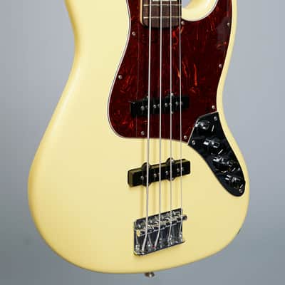 Fender Deluxe Active Jazz Bass 2015 - Vintage White image 2