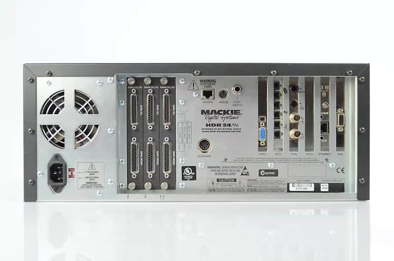Mackie HDR24/96 24-Bit 24-Track Digital Audio Hard Disk Recorder / Editor image 2