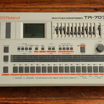 1987 Roland TR-707 Rhythm Composer w/ Original Packaging image 8