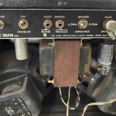 Music Man 212-HD One Thirty 2-Channel 130-Watt 2x12" Guitar Combo 1974 - 1979 - Black image 12