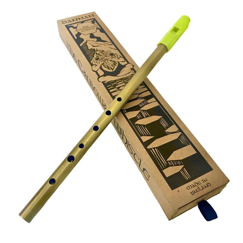 1To1Music The Dannan Causeway Whistle - Model Lime Green