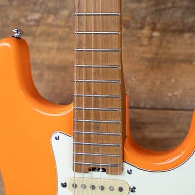 Schecter Nick Johnston Traditional HSS Electric Guitar - Atomic Orange image 5
