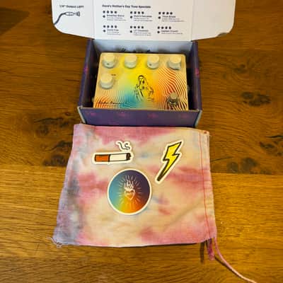 Heather Brown Electronicals The Blessed Mother: The Fuzz Assumption 2021 - White / Rainbow Graphic image 2