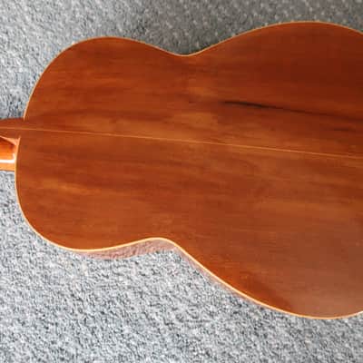Vintage 1950-60s Geronimo Villafan La Michoacana Classical Flamenco Acoustic Guitar Made In Mexico Beautiful Design Lush Huge Tones Garrido Case image 10