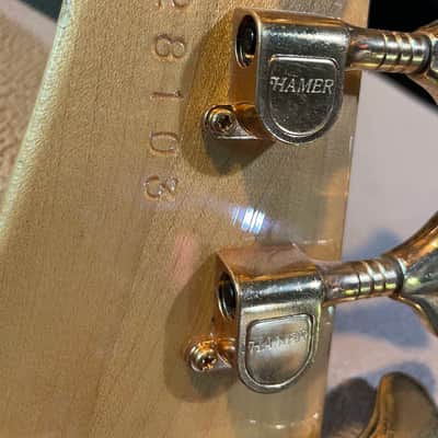 Rare USA Hamer Chaparral Max 4-string bass quilted maple with original hardshell case image 13