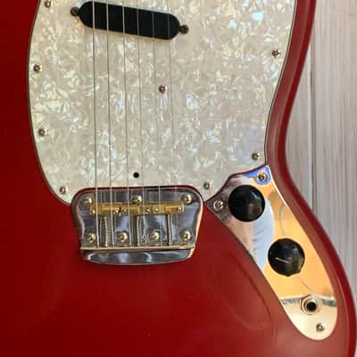 Fender Musicmaster II with Rosewood Fretboard 1964 - 1969 - Dakota Red image 3