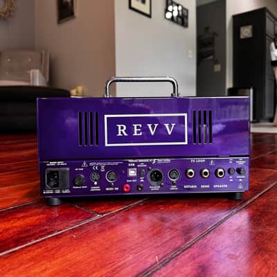 REVV G20 2-Channel 20-Watt Guitar Amp Head with Reactive Load and Virtual Cabinets 2020 - 2021 - Black image 4