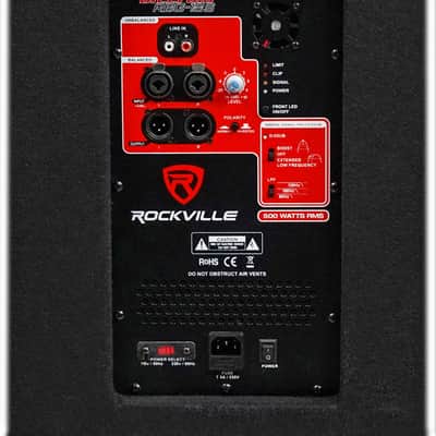 Rockville RBG18S 18" 2000w DSP Powered Subwoofer Sub For Church Sound Systems image 6
