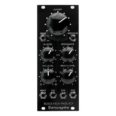 Erica Synths Black High Pass Filter Eurorack Module image 1