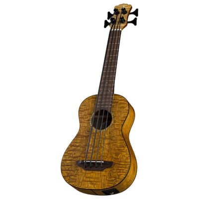Lune UKE BBASS QA Acoustic Electric 4-String Bari-Bass Ukulele with Deluxe Bag image 2