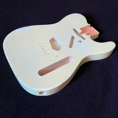 Telecaster Aged Guitar Body - Sonic Blue medium guitar relic guitar body by Jozo Reece Guitars image 24