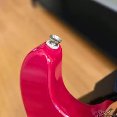 1995 Fender Squier Stratocaster - Torino Red - Made in Korea image 3