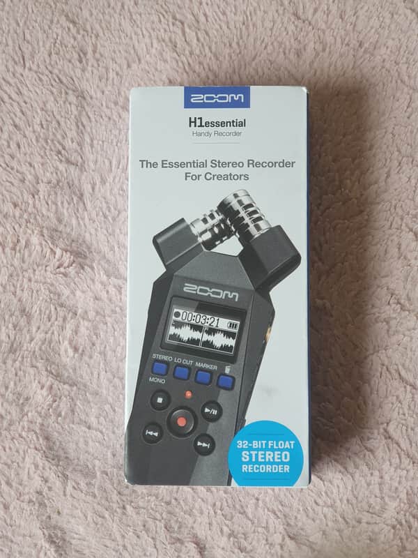 Zoom H1essential Portable Recorder 2024 - Present - Black image 1