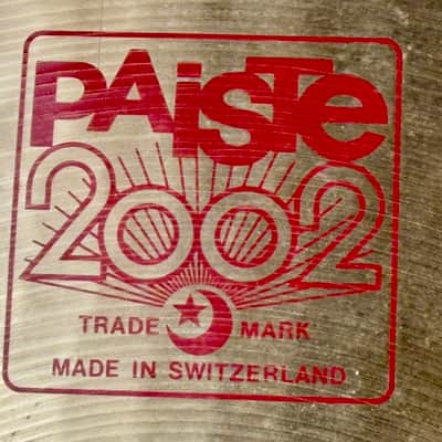 13” Paiste 2002 MEDIUM Hihats 811g 1111g image 2