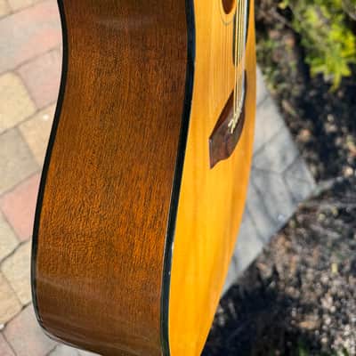 Rare 1970 Gibson B-20 Natural Acoustic Guitar image 9